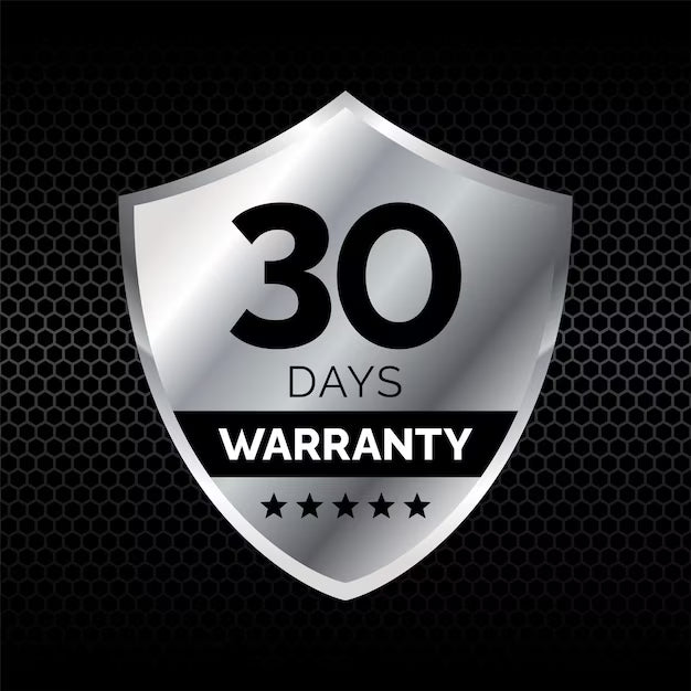 30 Day Warranty