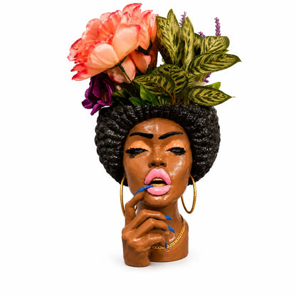 Black Culture Vase